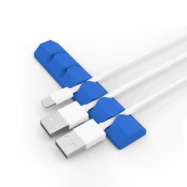 Organizador de cables Yotijar Azul Enrollador de cable