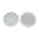 thumbnail image 5 of Molde de silicona Wosthever Forma de concha Blanco 2Conjunto, 5 of 6