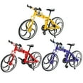 thumbnail image 2 of Amyove 1/8 Alloy Mountain Bike Model Simulation Sliding Steering Mtb Bicycle Toys For Children Gifts Collection, 2 of 9