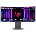 thumbnail image 1 of Open Box - LG UltraGear 34 in OLED Curved Gaming Monitor  (WQHD / 240Hz / 0.03ms / FreeSync / G-SYNC / HDR400), 1 of 2