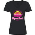 thumbnail image 3 of Inktastic Summer Enjoy the Sunshine Virginia Beach Virginia in Pink Women's V-Neck T-Shirt, 3 of 5