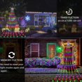 thumbnail image 4 of Luces navideñas XCF para exterior con adorno de estrella 290 leds multicolor, 4 of 4