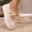 Beige, variant on YOUYEDIAN Loafers for Women Fashion Cross Strap Design Breathable Mesh Comfy Flats Versatile Platform Slip On Casual Walking Shoes