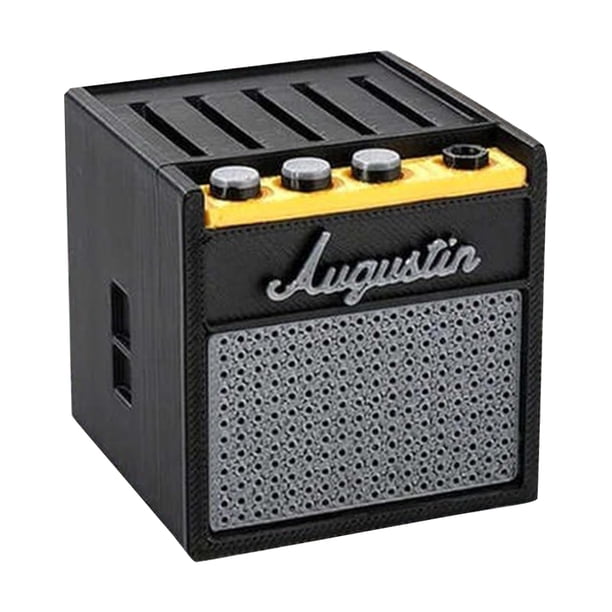 Estuche Almacenamiento FLhrweasw Modelo Amplificador Guitarra Retro Impreso en 3D para Músicos Y Guitarristas
