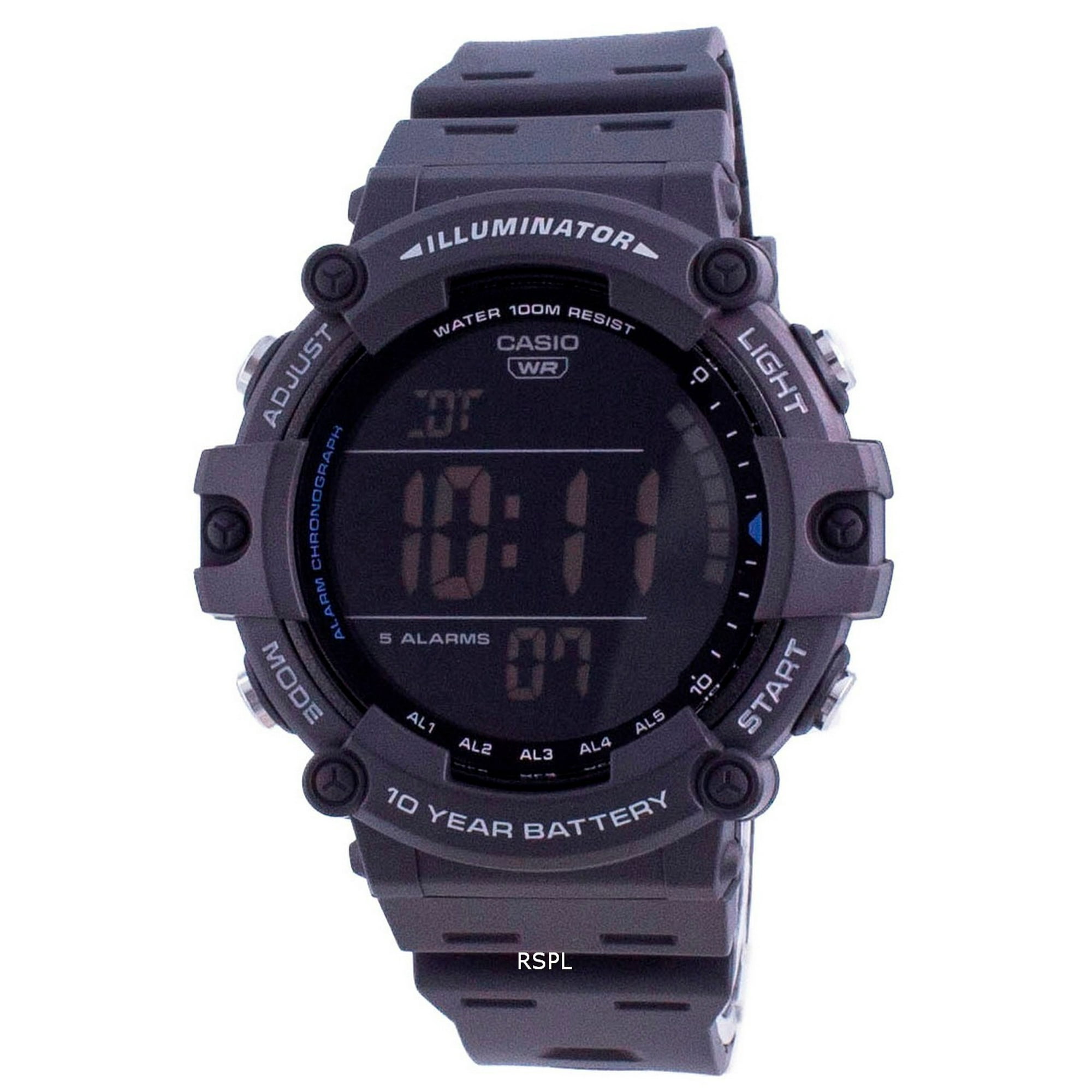 Casio illuminator 100m online
