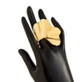 thumbnail image 6 of Yoyauz Wide Bands Rings Thick Rings For Women Irregular Thick Gold & Silver Rings Simple Statement Rings Jewelry Gifts For Women, 6 of 6