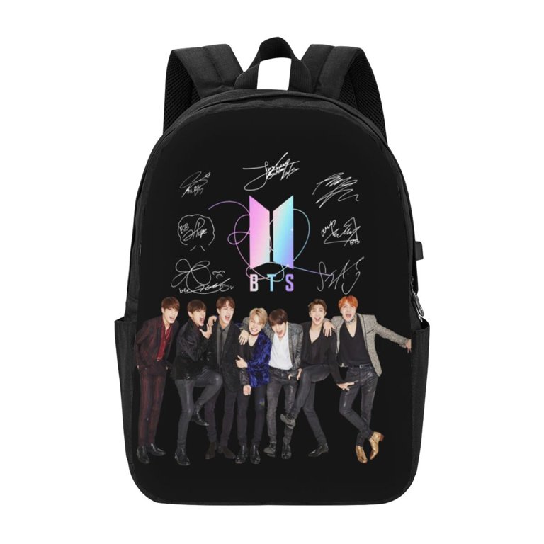 Kpop BTS Backpack For Men Women Teen , Water Resistant  display picture 3