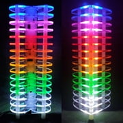 iCubeSmart 16 LED Audio Spectrum DIY Electronic Kit (PP16LED-HEART)