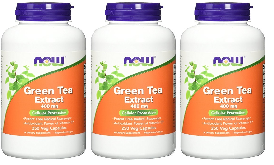 Now Foods Green Tea Extract 400 mg, 750 Gelatin Capsules Pack Walmart