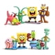 thumbnail image 1 of Paquete de 8 figuras de Bob Esponja Regalos de Navidad de Bob Esponja, 1 of 3