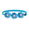 thumbnail image 2 of Collar con pajarita de flores de diamantes de imitación para mascotas (gatos y perros) – Accesorio brillante y ajustable con cristales, ideal para bodas, fiestas, cumpleaños y ocasiones formales., 2 of 6