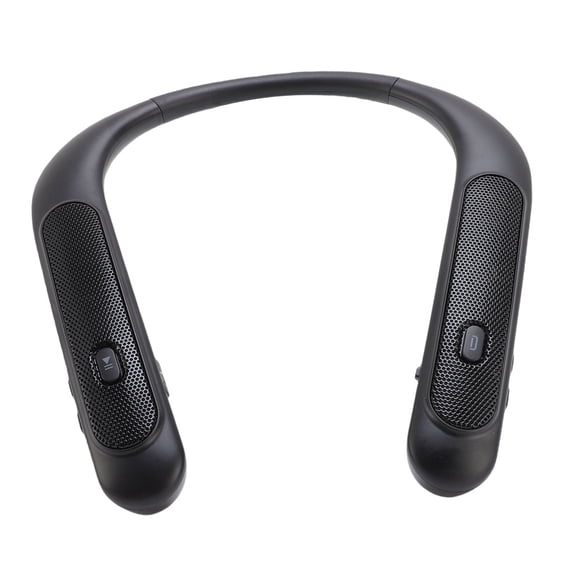 Neck Neckband Speaker Wireless 3D Stereo Sound Built in Mic Low Latency Rechargeable Body Sports Speaker with 12H Playtime for Game TV