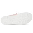thumbnail image 3 of Zapatillas HEYDUDE Wendy para mujer con encaje de crochet rosa pálido talla 8M, 3 of 7