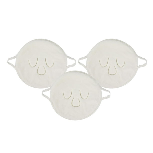 3x de facial reutilizable, Belleza de facial fría y caliente para calcetines de Navidad Rellenos Niñas Salón de , con borde Sunnimix máscaras faciales de belleza