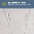 thumbnail image 4 of Hart & Cooley 6" Steel Plate Diffuser with Fixed Collars & R6 Molder Insulation, 4 of 8