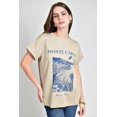thumbnail image 4 of Playera Monte Carlo Roman Fashion /Juvenil, 5126 (Cafe) cafe G, 4 of 6