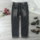 thumbnail image 2 of Gibobby Pantalones mezclilla mujer Boyfriend Jeans para mujer Pantalones de mezclilla desgastados y rasgados elásticos(Negro,M), 2 of 4