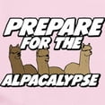 thumbnail image 2 of CafePress - Prepare For The Alpacalypse Baby Light Bodysuit - Baby Light Bodysuit, Size Newborn - 24 Months, 2 of 4