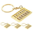 thumbnail image 4 of jojofuny 4Pcs Compact Golden Abacus Keychain Pendants for Backpack Pendant and Key Chain Accessories, 4 of 8
