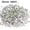 SS6-2mm1440PCS, variant on 1440pc Crystal Rhinestones Flat Back Loose Diamante Sparkly Glass Gem Round Pointed Diamante Strass 3D Nail Art Decoration Craft