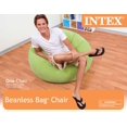 Intex Portable Beanless Bean Bag Assorted Colors (Purple, Green, Pink