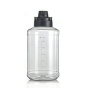 Mainstays 64 fl oz Reusable Water Bottle, Clear, Light-Weight