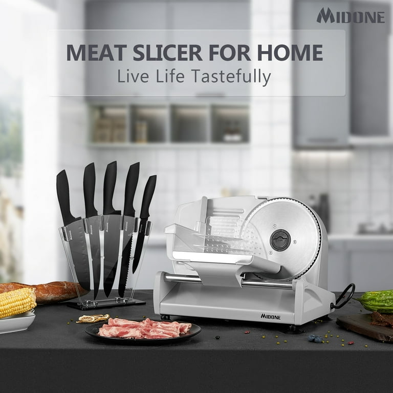 Meat Slicer Machine for Home Kitchen Use, Deli Slicer, Electric Meat Cutter  Mach
