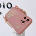 thumbnail image 3 of Compatible with iPhone 13 Pro Max Case, Butterfly Pattern with Side Plated Heart Pattern Soft Silicone Shockproof Full Camera Lens Cute Case for iPhone 13 Pro Max for Women Girl,Blue, 3 of 7