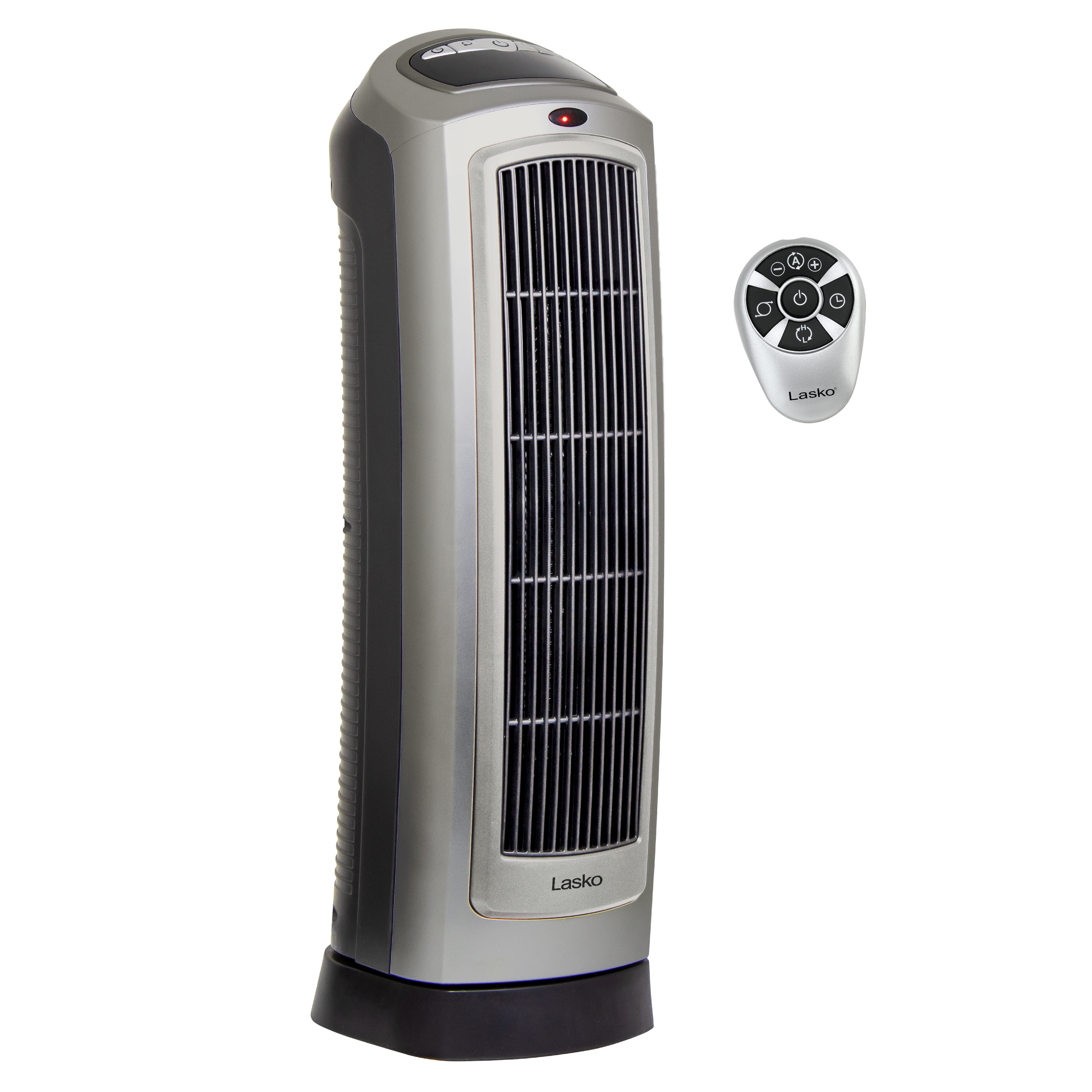 Photo 1 of *Part Only* Lasko 1500W Digital Ceramic Space Heater with Remote, 755320, Silver