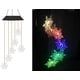 thumbnail image 2 of Luz Solar Impermeable para Exteriores, Copo de Nieve, Carillón de Viento, 6 LED, Colorido Copo de Nieve, Luz Decorativa para Jardín, para Pasarela, Patio, Luces Solares Colgantes, 2 of 8