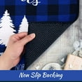 thumbnail image 6 of Yesfashion Christmas Front Door Mat, Non-Slip Welcome Doormat for Front Door Inside Outside Absorbent Entryway Rug, 17" x 29", 6 of 9