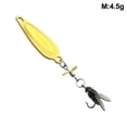 thumbnail image 3 of 3Pcs Spinner Spoon Metal Bait Micro Fishing Lure Small Sequins Copper Long Shot Baits For Bass, 3 of 8