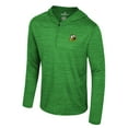thumbnail image 2 of Men's Colosseum Green Oregon Ducks Always Sunny Lightweight Quarter-Zip Hoodie, 2 of 3