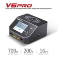 thumbnail image 2 of Cargador/Descargador de Equilibrio de Batería CA/CC 700 W y 32 A, Compatible con Carga Inalámbrica para Dron de Carreras con Visión en Primera Persona y Coche RC, Enchufe de la UE, 2 of 5
