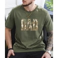 thumbnail image 4 of Dad Shirt for Hunter Camo Outdoorsman Deer Hunting Graphic Tee for Men Military Green Shirt Adult Medium, 4 of 6