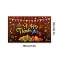 thumbnail image 3 of Fondo, pantalla de fondo, fondo de tela con temática de Acción de Gracias, serie naranja y amarilla, cosechas de Acción de Gracias, calabaza, hoja de arce, pavo, decoración de fiesta, pancarta de fond, 3 of 6