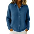 thumbnail image 2 of Pyhlmscde Women's Button Open Cardigan Wool Sweater, Cardigan Sweaters for Women, Sweaters for Women, Womens Winter Clothes, 2 of 4