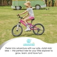 thumbnail image 3 of AVASTA Govet 20'' Kids Mountain Bike for 6-12 Years Old Boys Girls with Suspension Fork, 6 Speeds Drivetrain, Pink, 3 of 11