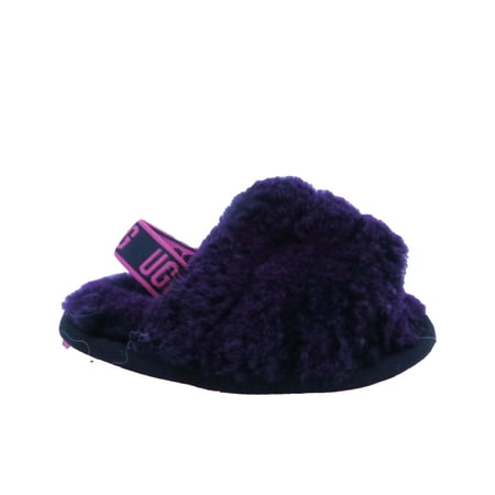 

Pre-owned Ugg Girls Purple Slippers size: 4-5 Toddler