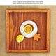 thumbnail image 1 of Bandeja para Servir BuyweekMX Madera maciza Forma cuadrada 18 * 18 * 2 cm, 1 of 5