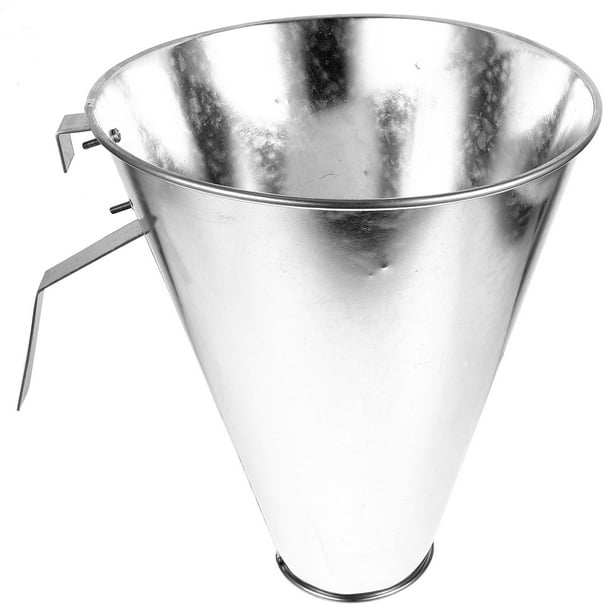 Cono de retención de aves de corral Embudo de sangrado de pollos Extractor de desplumado de pollos Embudo para sacrificio de patos