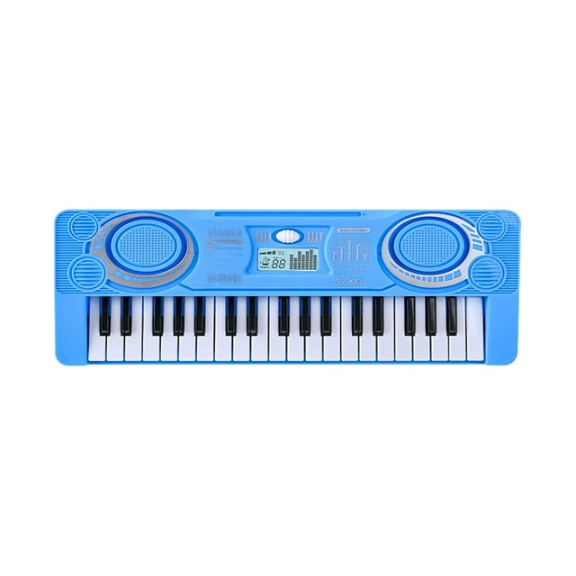 XFGOU Clavier Piano pour Enfants Clavier de Musique 37 Touches Clavier Piano Enfants Instrument Éducatif Musical Multifonction Jouet Clavier Piano pour Filles et Garçons de 3 à 8 Ans