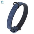 thumbnail image 3 of Deago Soft Padded Leather Dog Collar Adjustable & Durable Pet Collars for Small Medium Large Dogs Puppy Cat (Blue, M), 3 of 10