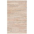 thumbnail image 2 of SAFAVIEH Cape Cod Jacinth Striped Area Rug, Natural/Rust, 6' x 9', 2 of 11