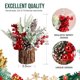 thumbnail image 4 of Árbol de Navidad artificial de mesa Hatisan, decoración de 2 unidades, 4 of 7