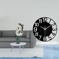 thumbnail image 2 of escultura blanca plateada,Estatua de delfín de cerámica,escultura blanca plateada,Reloj de pared grande,Reloj de pared acrílico silencioso y moderno,Reloj de pared grande para, 2 of 8