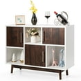 thumbnail image 1 of Costway Armoire de Rangement en Bois Console Table Meuble Télé Polyvalent avec Porte et Tablette, 1 of 10