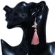 thumbnail image 4 of Elegante De Las Mujeres Boho Mariposa Borla Larga Gota Cuelga Hippie Gancho Pendientes Joyas, 4 of 9
