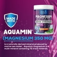 thumbnail image 6 of Magnesium Powder Supplement - Magnesium Citrate Powder Drink Mix Unflavored - Mag Citrate & Aquamin Supplements for Bone, Heart & Muscle Support, Sugar Free, Gluten Free, Vegan - 60 Servings, 6 of 10