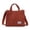 Red, variant on EliteGoogv Shoulder Bags For Women Lightweight Square Design Womens Shoulder Bags Portable Compact Daily Crossbody Bags Versatile Casual Tote Handbags Yellow